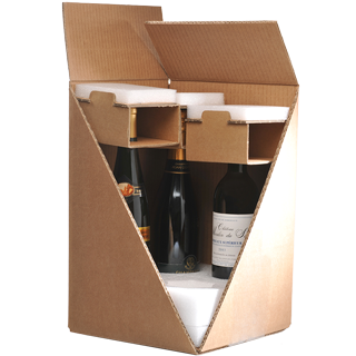 Emballage Bouteille ultimate Modèle 4 bouteilles